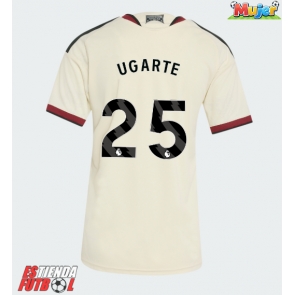 Manchester United Manuel Ugarte #25 Tercera Equipación Mujer 2026-27 Manga Corta